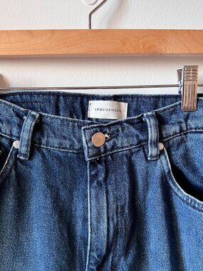 Armedangels Dark Blue High-Waisted Jeans, Size 27